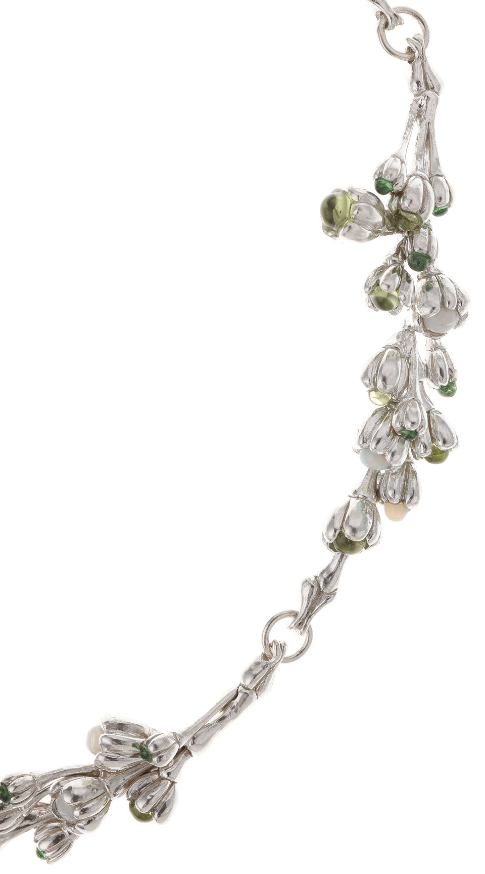 Large Wreath Necklace - unique piece