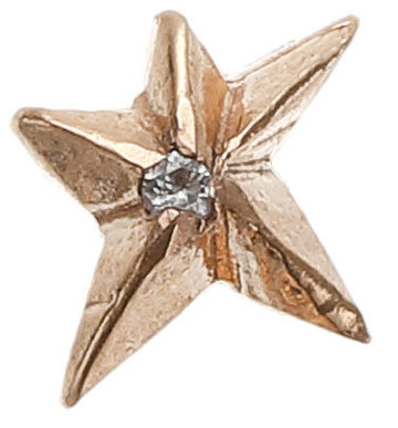 Star earring small 1pc