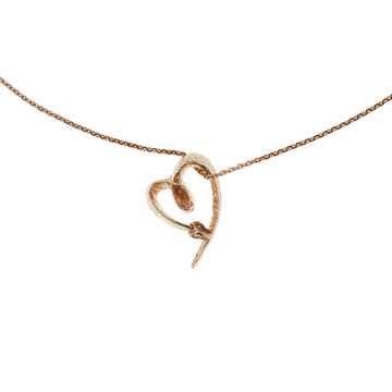Heart Serpent necklace
