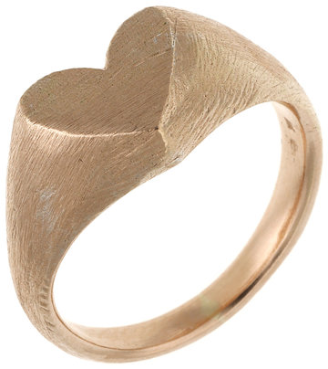 Signet Heart Ring (Au)