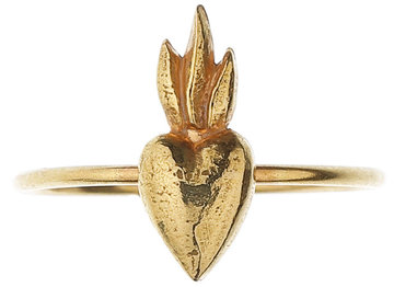 Mini Sacred Heart Ring
