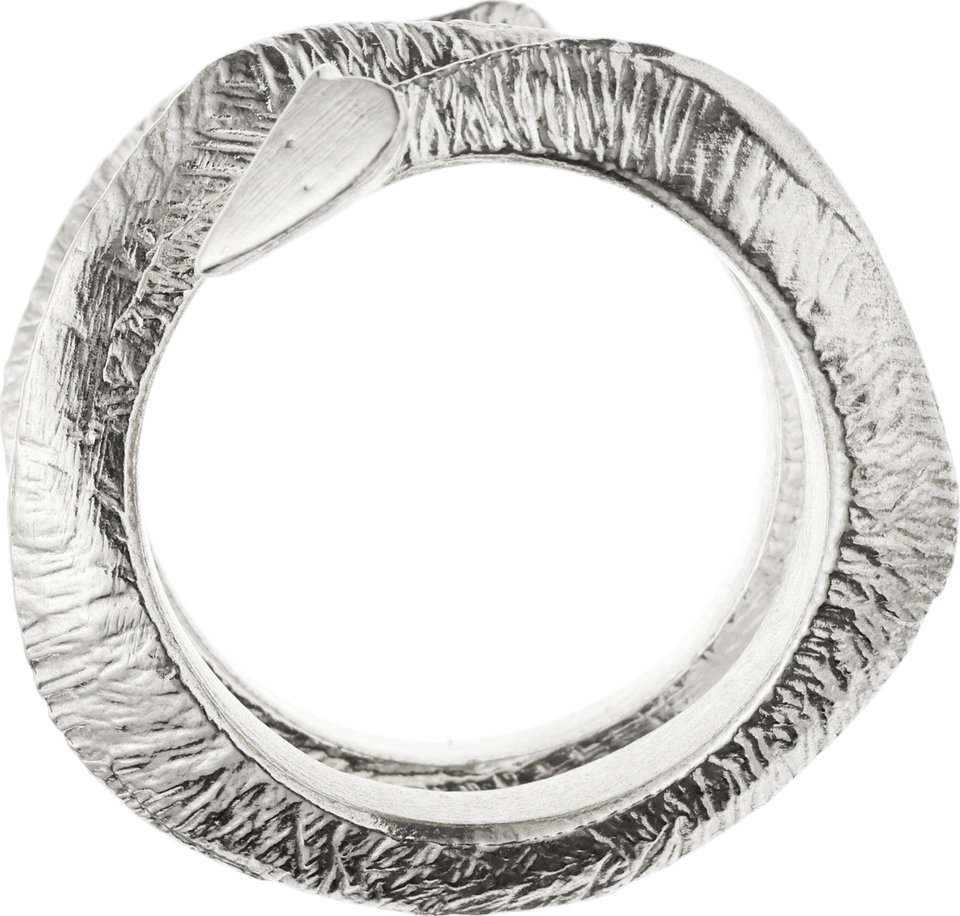 Serpent Spiral Ring
