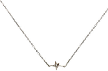 Small star necklace