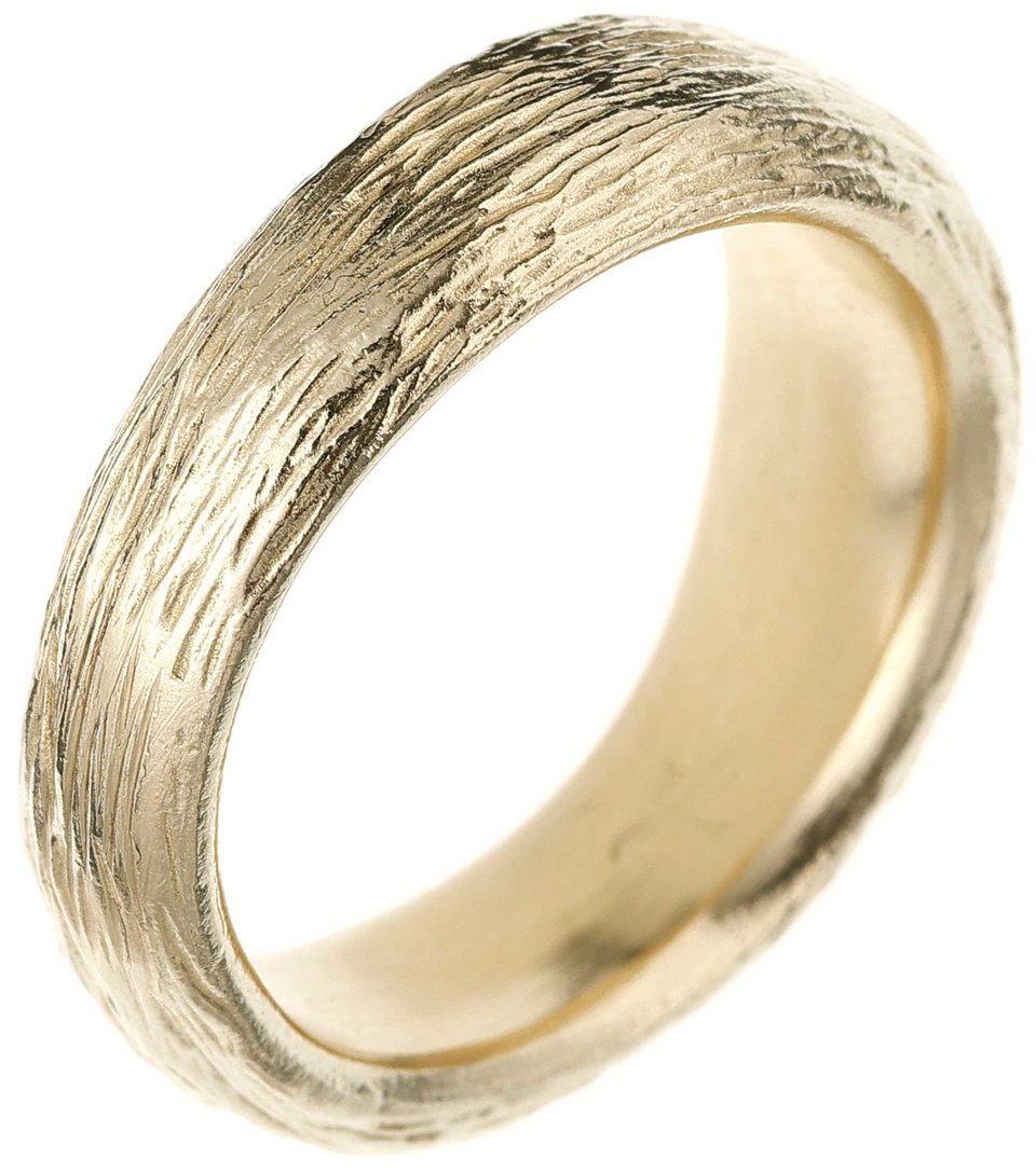 Structured Wedding ring for Men